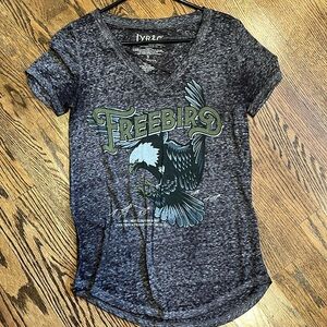 Lyric Culture Red Label Freebird Graphic Short Sleeve Shirt